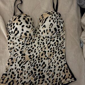 Smart & Sexy Black Mesh Bustier